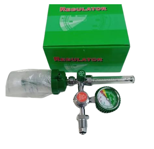 Oxygen Regulator with Accessories Heavy Duty Medical