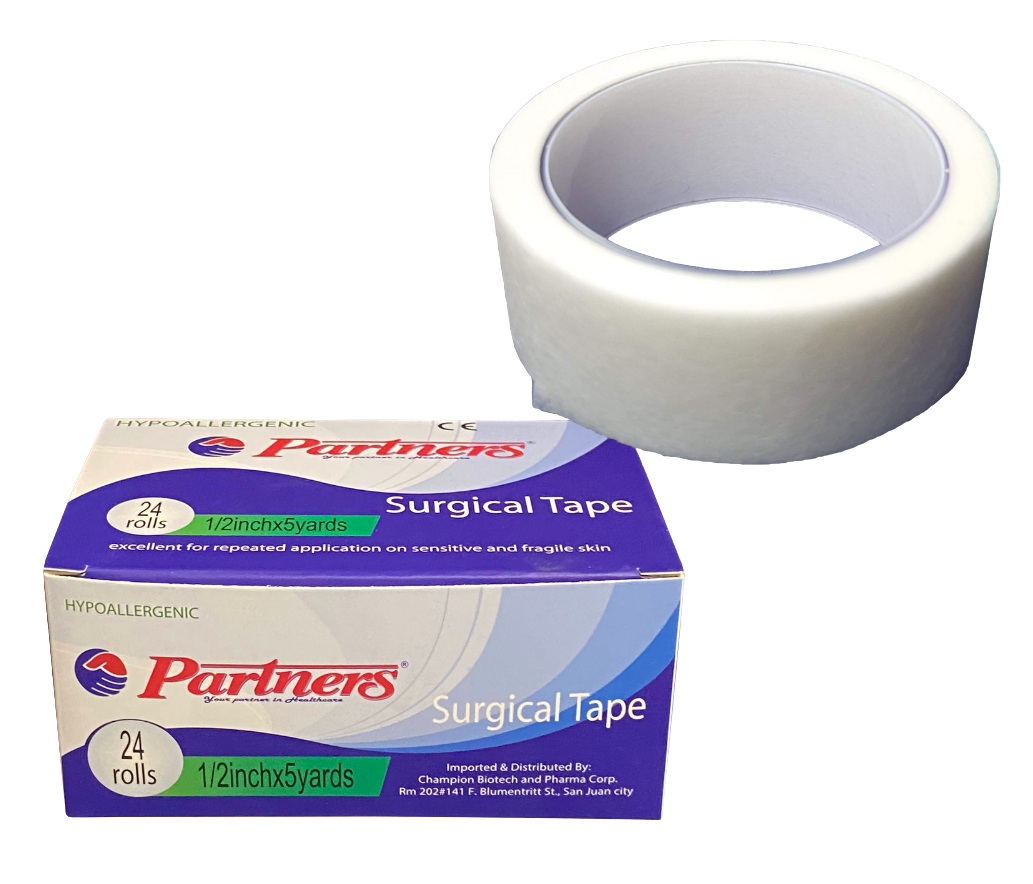 Micropore Tape ½ inch x 5 yards 1 Roll
