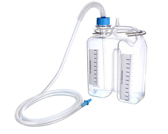 Chest Tube Double Chamber Drainage 2000ml (Criticare)