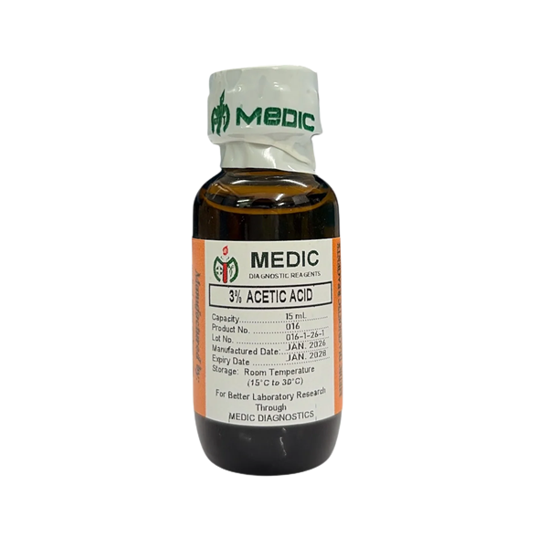 OB/CHN Bag - 3% Acetic  Acid 15ml Solution