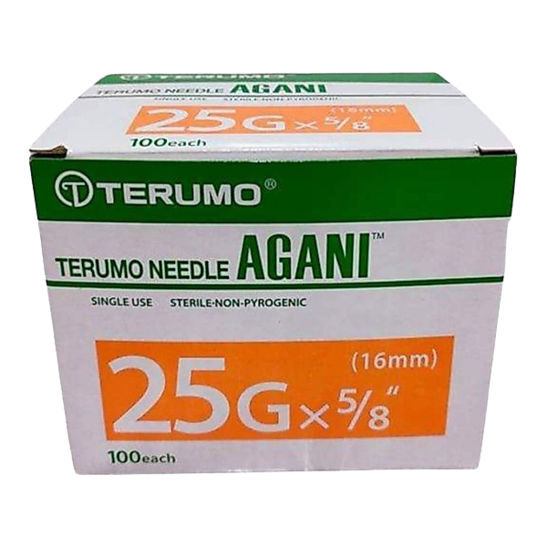 OB/CHN Bag - Needle 25G x 5/8 1s AGANI thumb