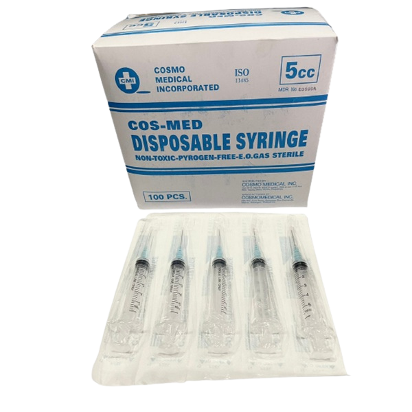 OB/CHN Bag - Syringe 5cc w/ Needle COSMED thumb