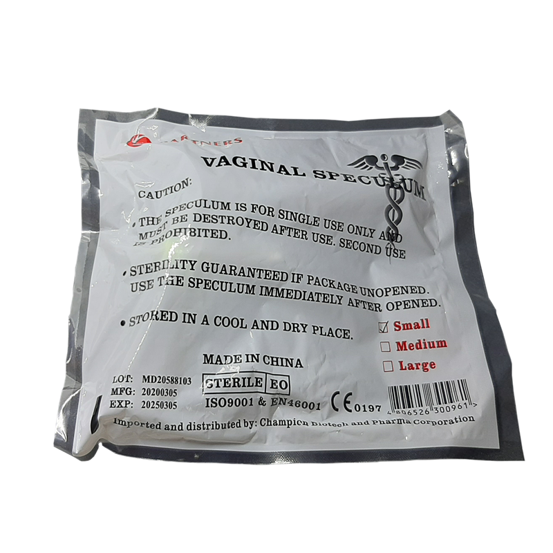 Vaginal Speculum (Plastic) small (PARTNERS) thumb