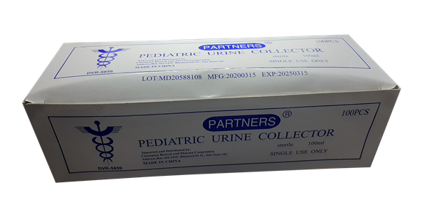 Urine Collector Pediatric (100 PIECES) sterile