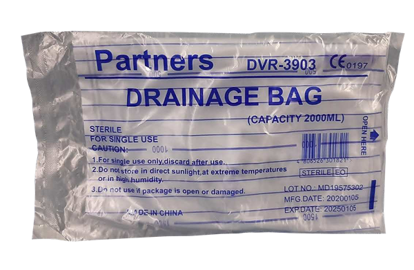 Urine Bag (Drainage) Adult Plain 10 pcs