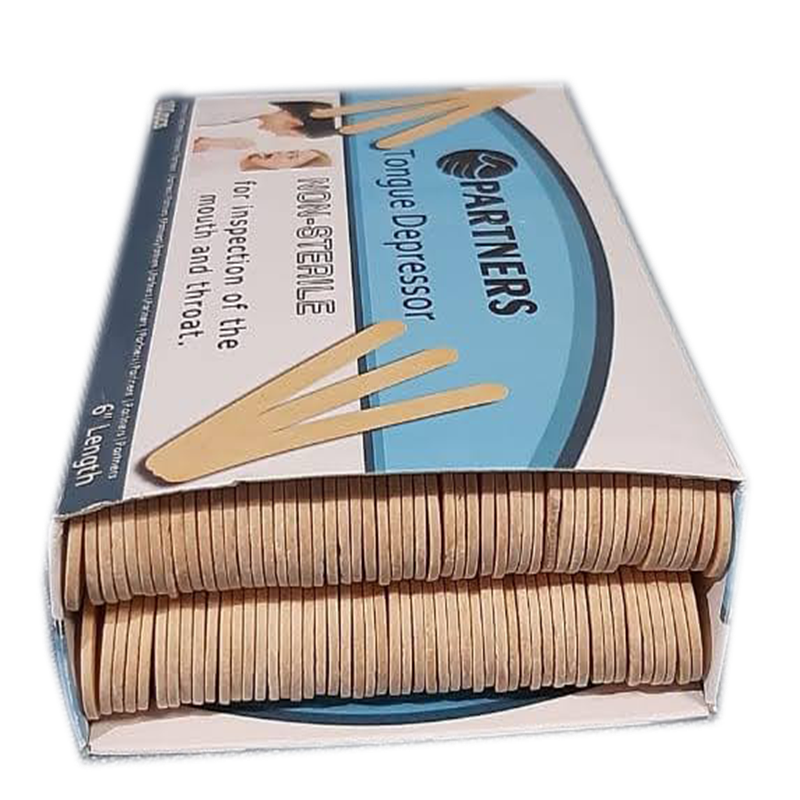 Tongue Depressor Sterile Wooden (1 Box - 100pcs) thumb