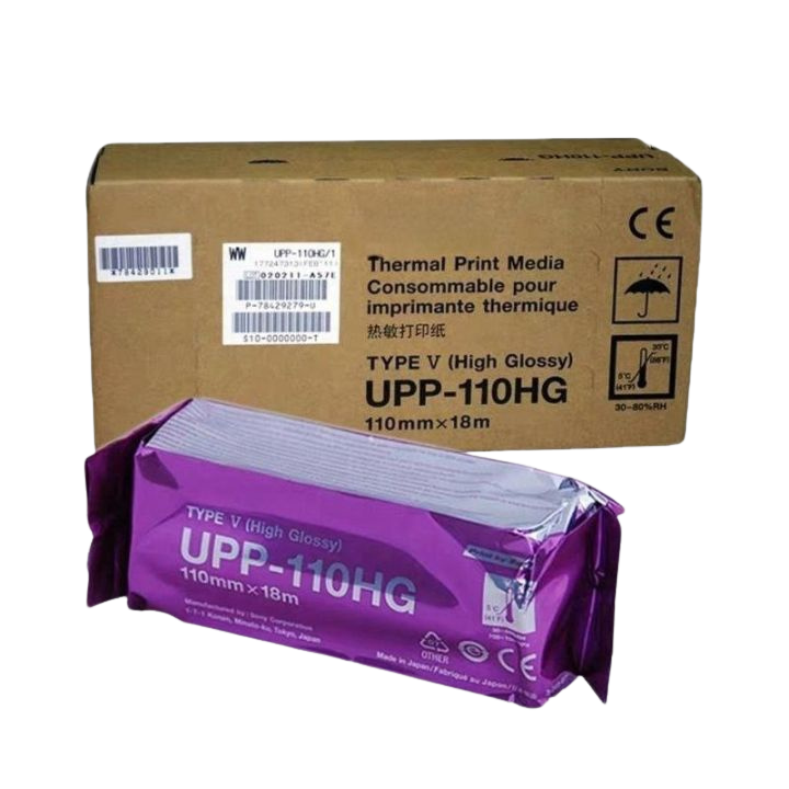 Thermal paper Ultrasound Type 5  Purple UPP-11HG Compatible in Sony /Mitsubishi printers