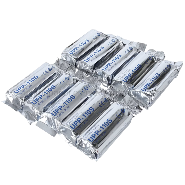 Thermal paper for Ultrasound Type 1 Silver UPP-11OS Compatible in Sony/Mitsubishi printers
