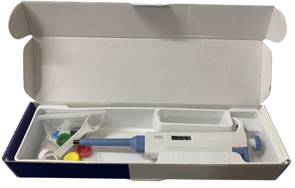 Micropipette 10-100uL Single Channel Pipettor Autoclavable Adjustable Laboratory (WINGUARD) thumb