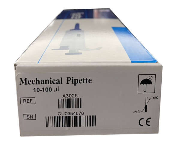Micropipette 10-100uL Single Channel Pipettor Autoclavable Adjustable Laboratory (WINGUARD) thumb