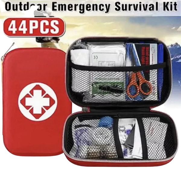 First aid kit car/outdoor  44-47 pcs including bag