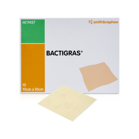 Bactigras Dressing 10cm x 10cm (SmithNephew)