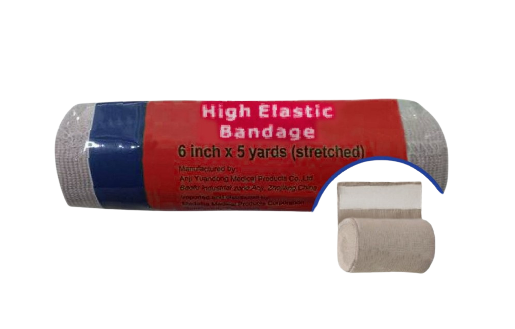 Velcro Type Elastic Bandage 6 x 5 yards
