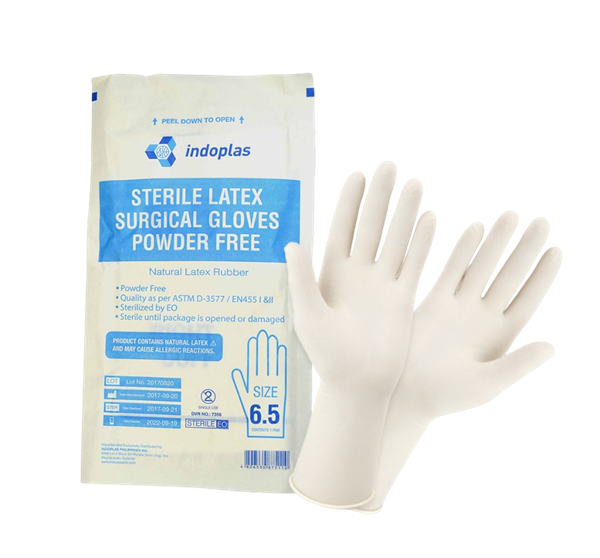 Latex Surgical Gloves 6.5